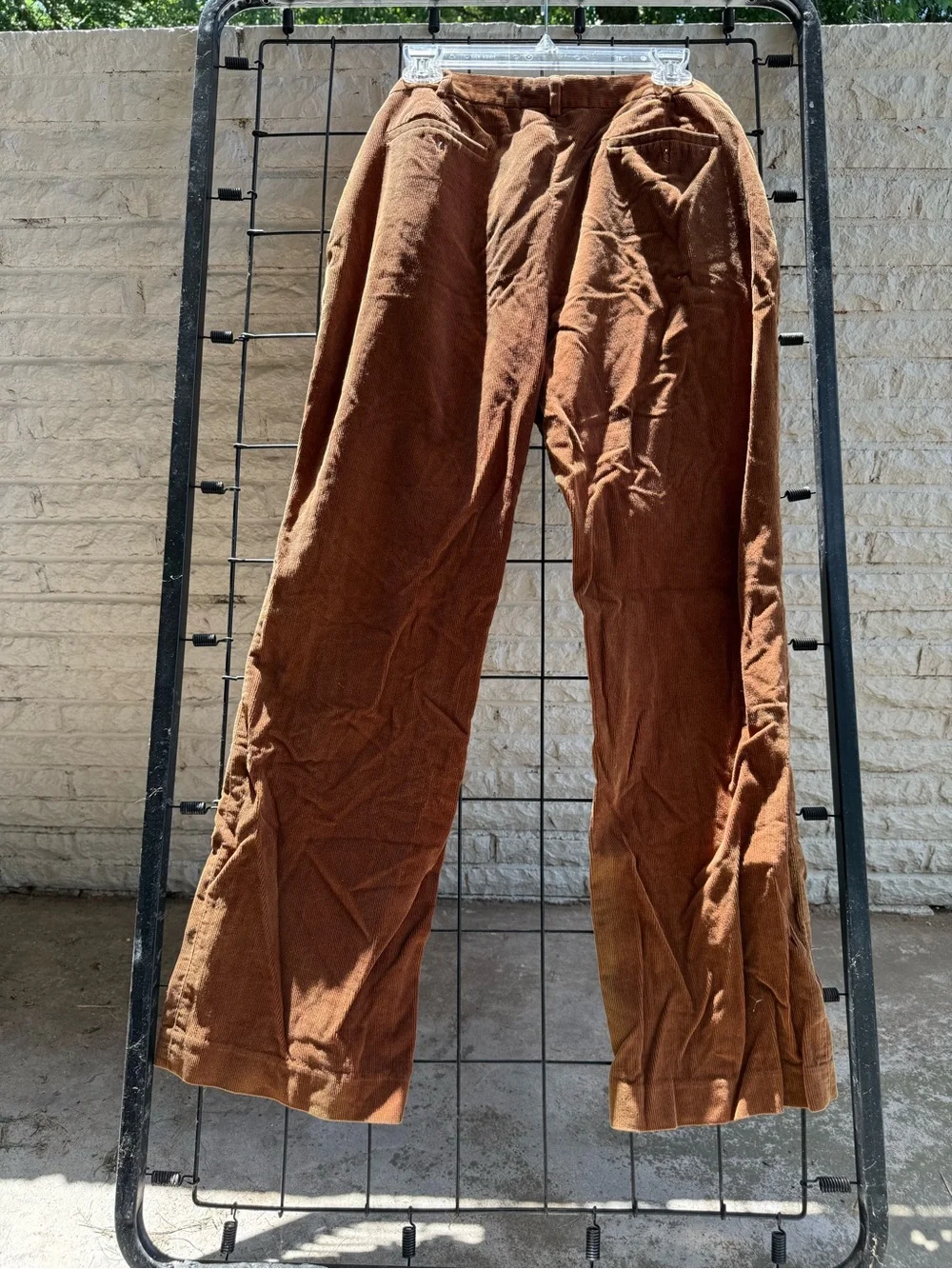 J. Crew Men's Corduroy Pants in Rich Brown